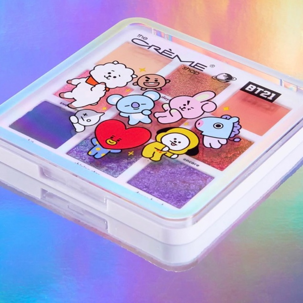 The Crème Shop BT21: UNIVERSTAR POP Eyeshadow Palette